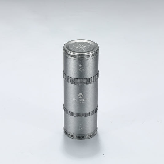 CC-51-H Premium Coffee Canister, 2-Stage CNC Cutting Duralumin