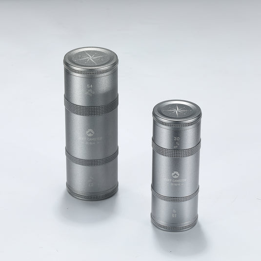 CC-51-H Premium Coffee Canister, 2-Stage CNC Cutting Duralumin