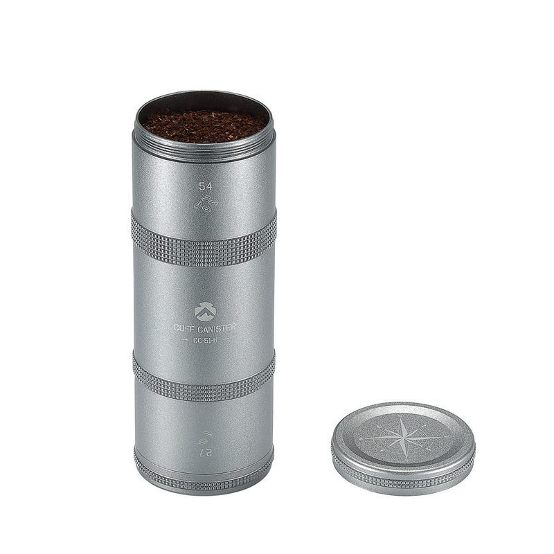 Load image into Gallery viewer, CC-51-H Premium Coffee Canister, 2-Stage CNC Cutting Duralumin

