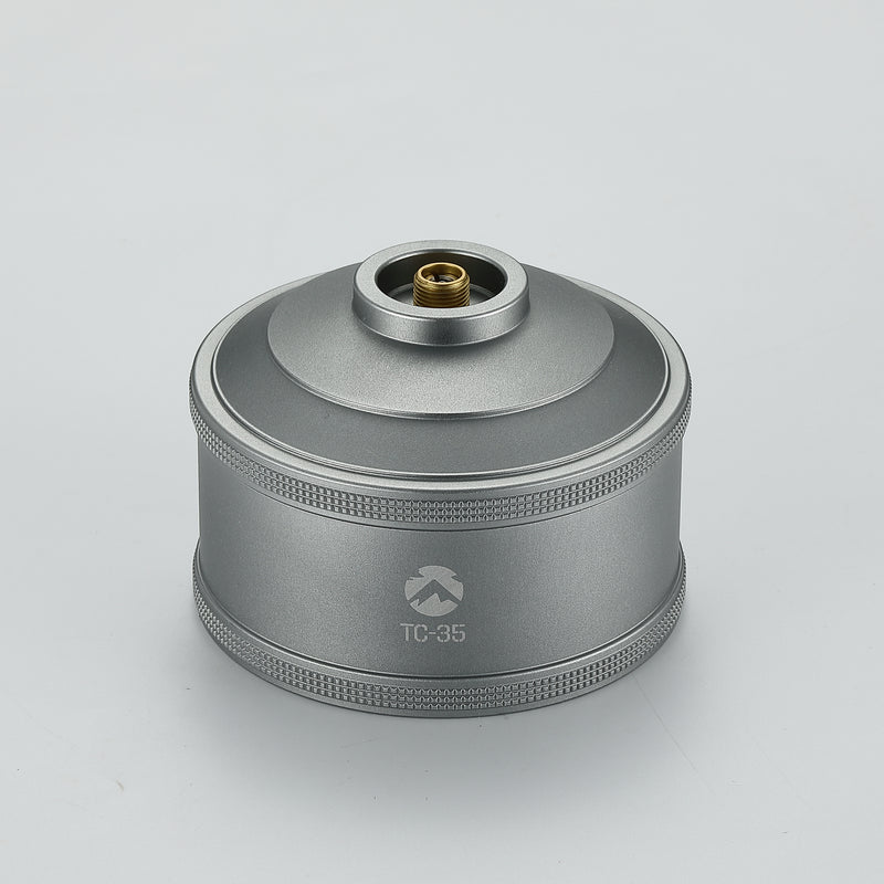 Load image into Gallery viewer, TC-35 110g Refillable Gas Fuel Cylinder for Backpacking Stove EN417
