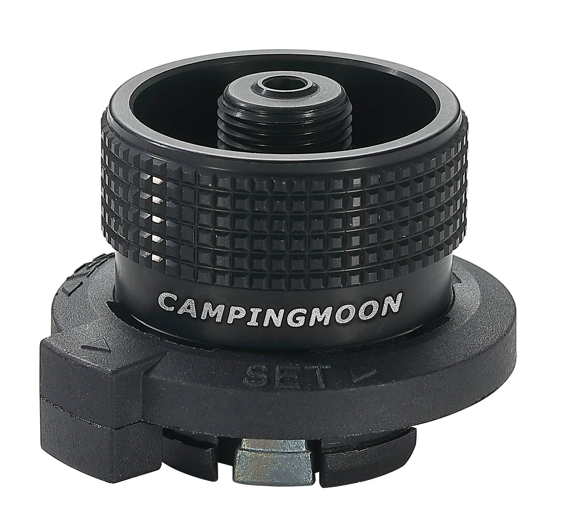 BKZ11 Butane Adapter for Nozzle Type Camping Canister – Black Gas Stove ...