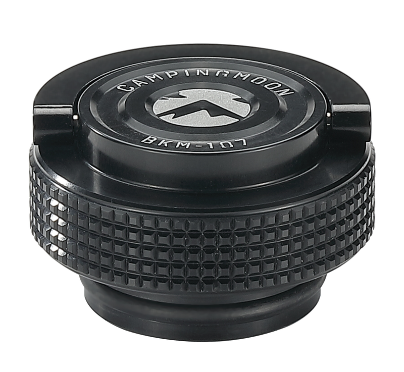 Load image into Gallery viewer, BKM-107 Cap Lid for Camping Gas Fuel Standard Canister with EN417 Lindal Valve Cassette Gas Can Black
