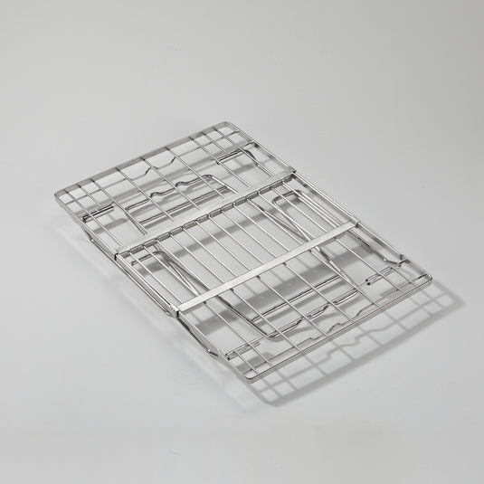FD-22 Stainless Steel Folding Storage Rack