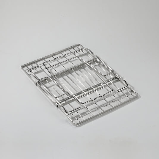 FD-22 Stainless Steel Folding Storage Rack
