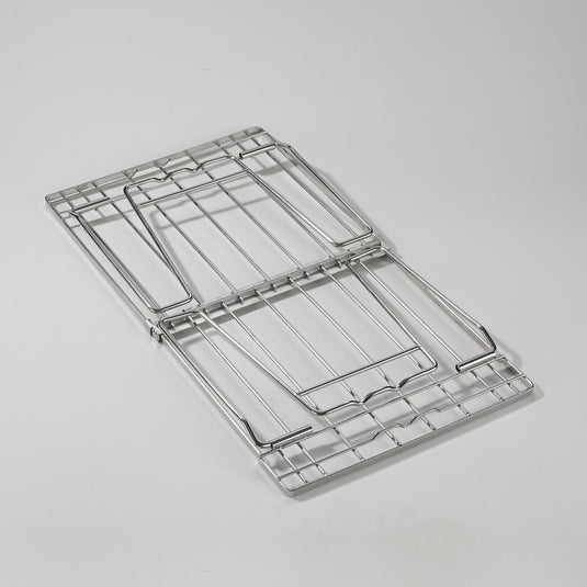 FD-22 Stainless Steel Folding Storage Rack