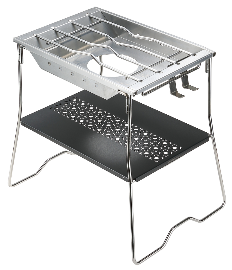 Cargue la imagen en el visor de la galería, G-38 One-Unit Bridge Rack – Modular Camping Table Extension
