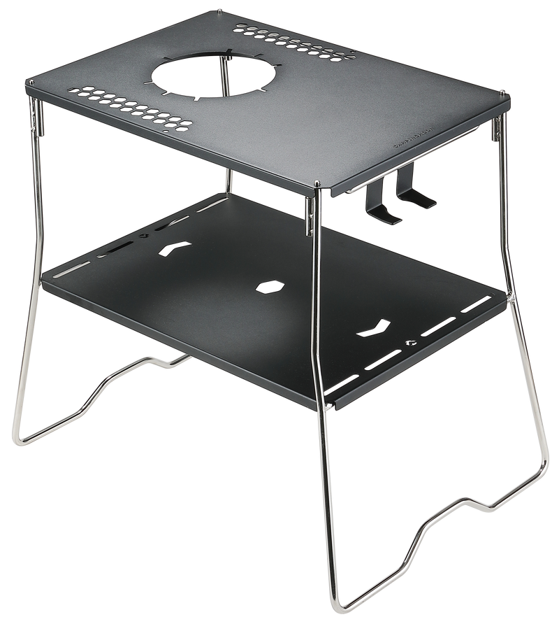 Cargue la imagen en el visor de la galería, G-38 One-Unit Bridge Rack – Modular Camping Table Extension
