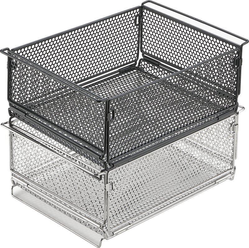 Laden Sie das Bild in Galerie -Viewer, CK-24BF Folding Hex Mesh Storage Basket IGT Camping Organizer Box
