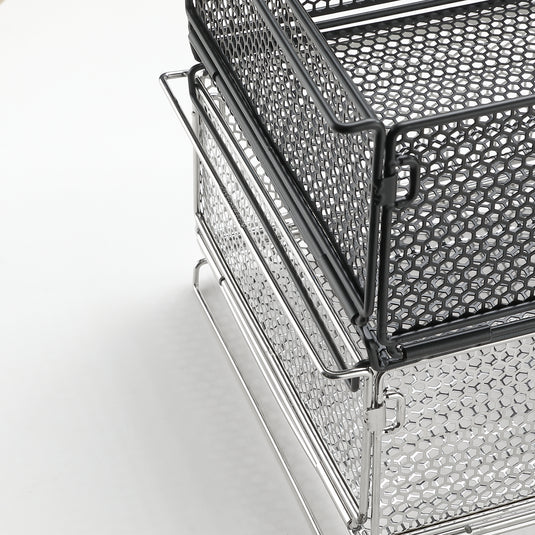 CK-24BF Folding Hex Mesh Storage Basket IGT Camping Organizer Box