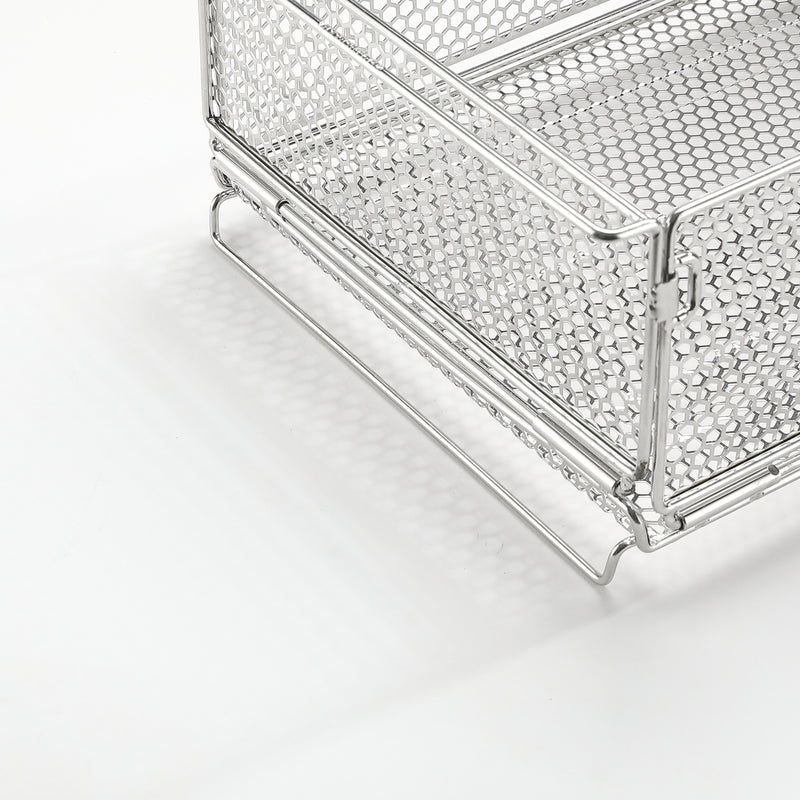 Laden Sie das Bild in Galerie -Viewer, CK-24BF Folding Hex Mesh Storage Basket IGT Camping Organizer Box
