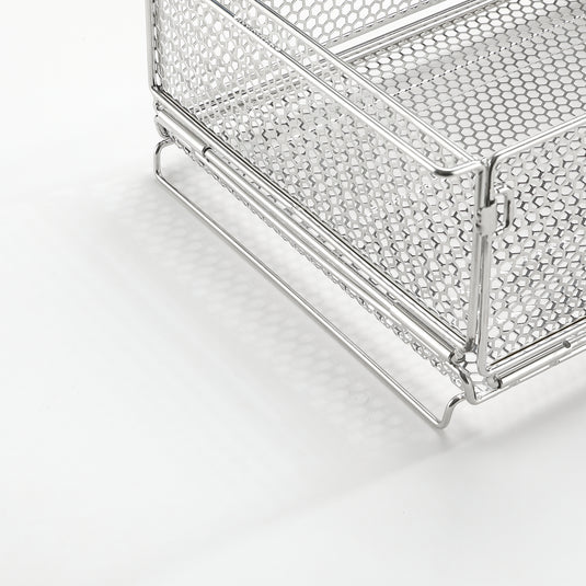 CK-24BF Folding Hex Mesh Storage Basket IGT Camping Organizer Box