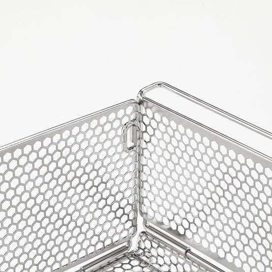 CK-24BF Folding Hex Mesh Storage Basket IGT Camping Organizer Box