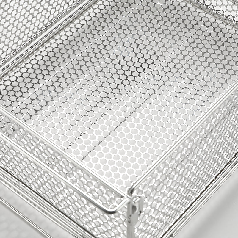 Laden Sie das Bild in Galerie -Viewer, CK-24BF Folding Hex Mesh Storage Basket IGT Camping Organizer Box
