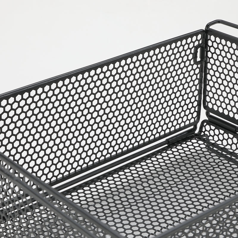 Laden Sie das Bild in Galerie -Viewer, CK-24BF Folding Hex Mesh Storage Basket IGT Camping Organizer Box
