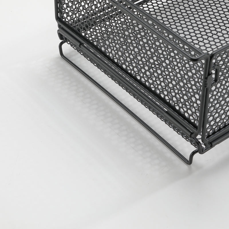Laden Sie das Bild in Galerie -Viewer, CK-24BF Folding Hex Mesh Storage Basket IGT Camping Organizer Box

