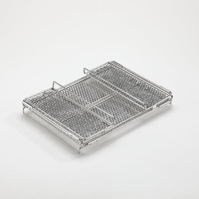 Laden Sie das Bild in Galerie -Viewer, CK-24BF Folding Hex Mesh Storage Basket IGT Camping Organizer Box

