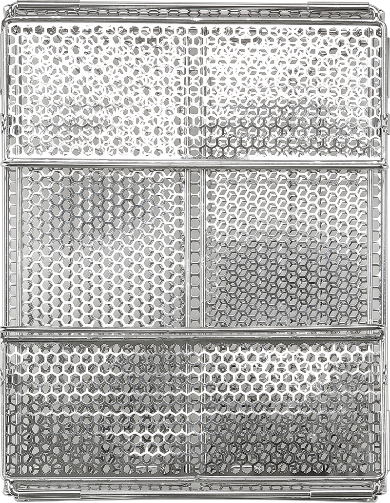 Laden Sie das Bild in Galerie -Viewer, CK-24BF Folding Hex Mesh Storage Basket IGT Camping Organizer Box
