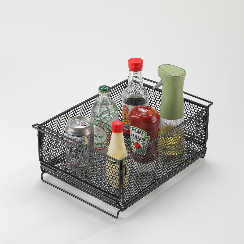Laden Sie das Bild in Galerie -Viewer, CK-24BF Folding Hex Mesh Storage Basket IGT Camping Organizer Box

