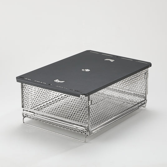 CK-24BF Folding Hex Mesh Storage Basket IGT Camping Organizer Box