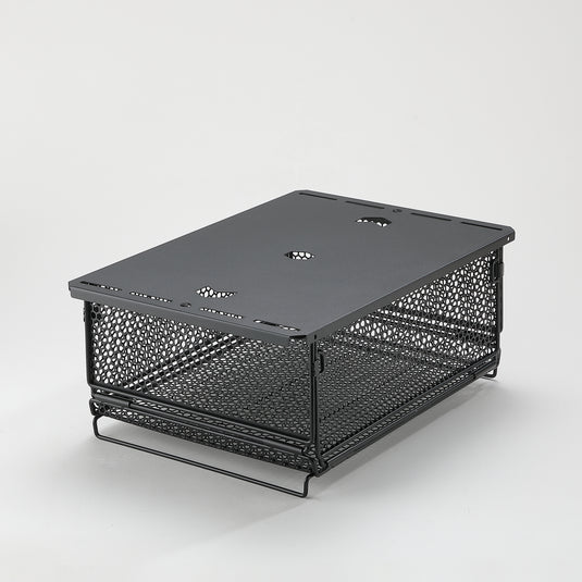 CK-24BF Folding Hex Mesh Storage Basket IGT Camping Organizer Box
