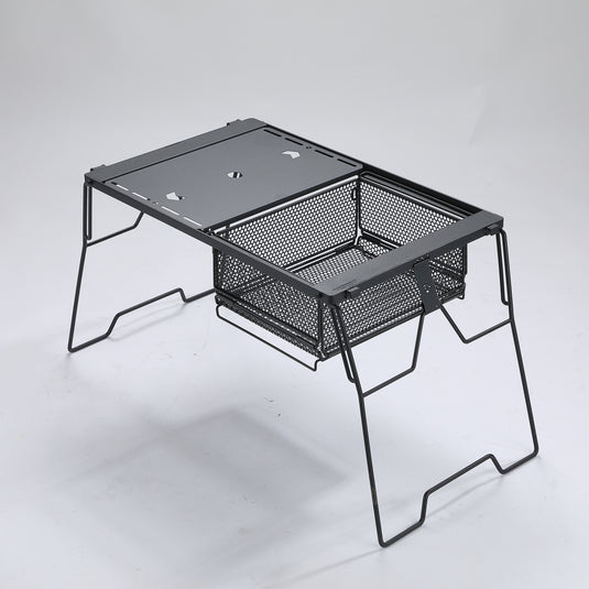 CK-24BF Folding Hex Mesh Storage Basket IGT Camping Organizer Box