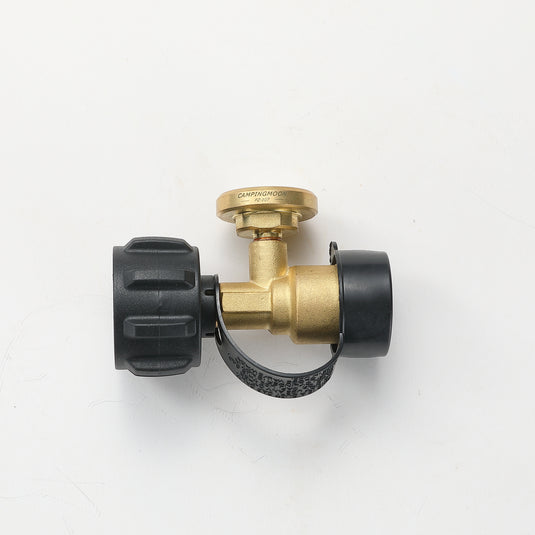 PZ-107 QCC1 Gas Adapter with Pressure Gauge
