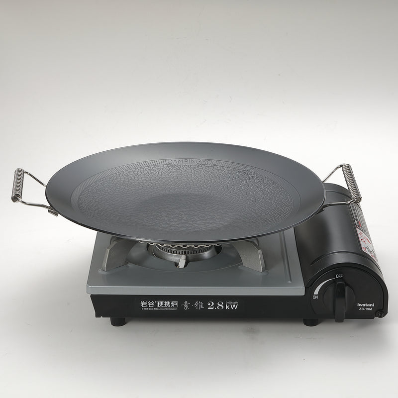 Laden Sie das Bild in Galerie -Viewer, GRW-33F Scott Non-Stick Camping Grill Pan
