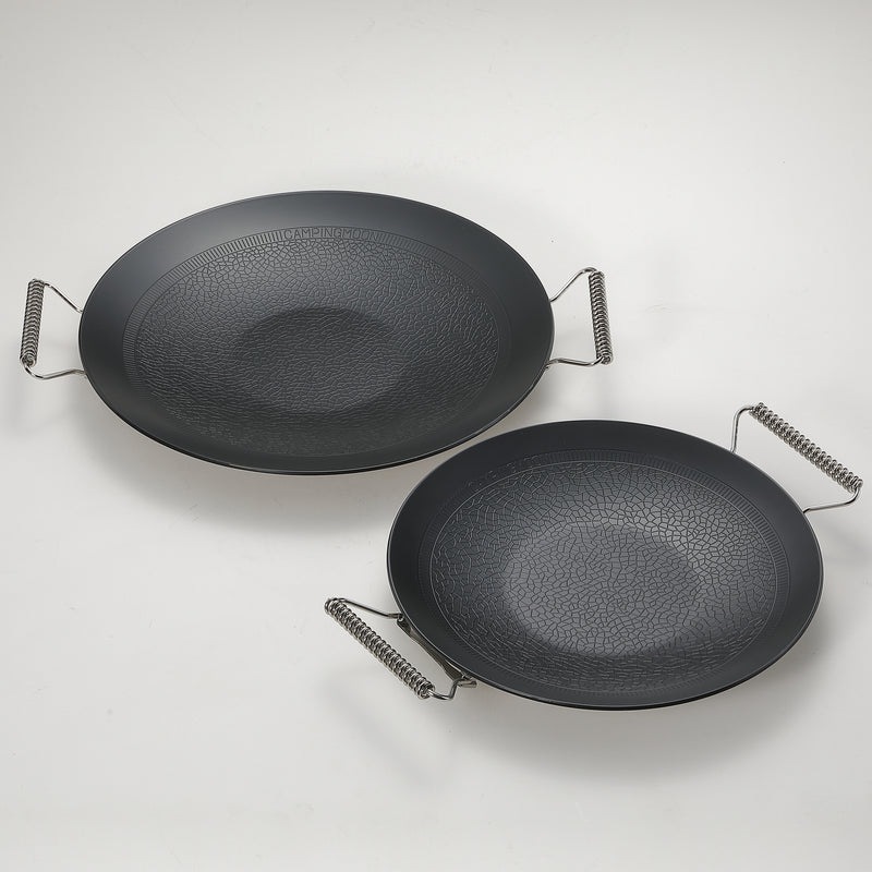Laden Sie das Bild in Galerie -Viewer, GRW-33F Scott Non-Stick Camping Grill Pan
