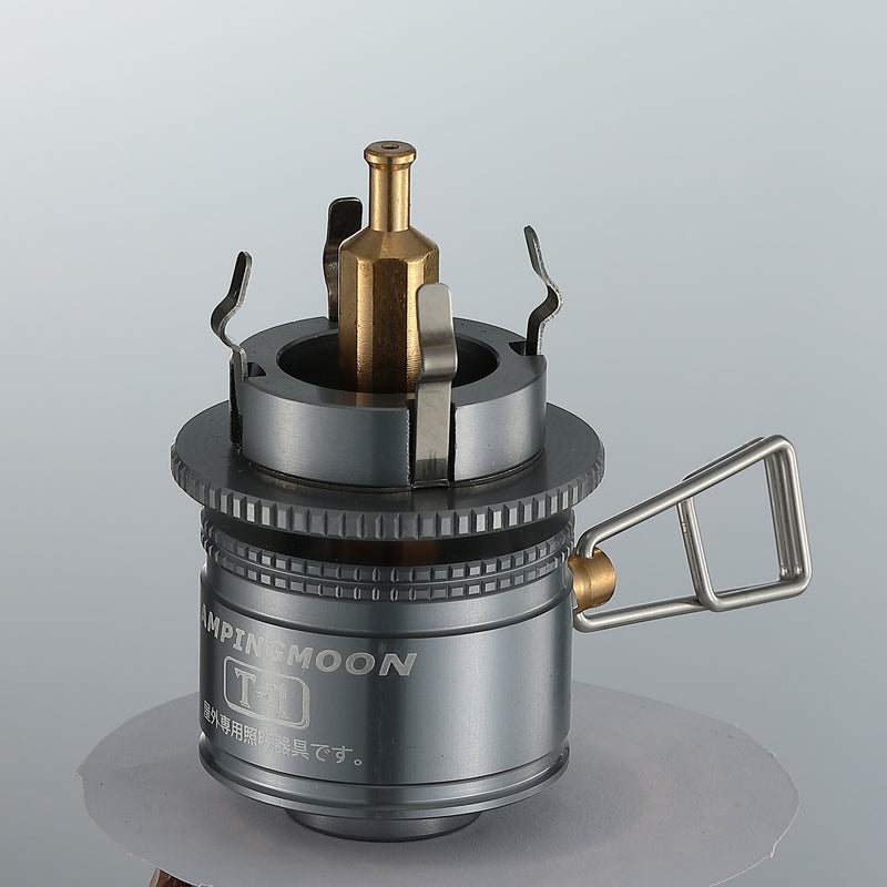 Load image into Gallery viewer, T-1 Camping Gas Lantern with Wooden Lantern Case
