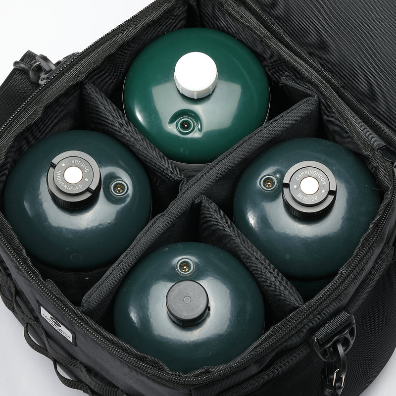 Cargue la imagen en el visor de la galería, PG-B 4-Canister Propane Gas Storage Bag
