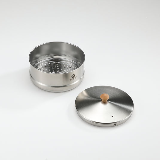 S363 Stainless Steel Camping Steamer Set