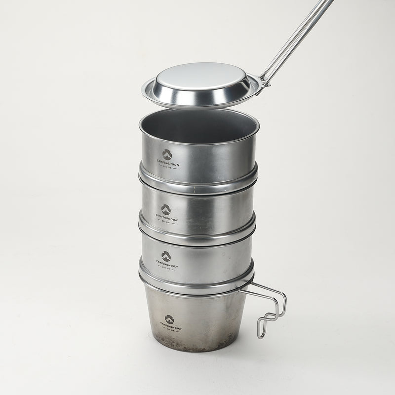 Laden Sie das Bild in Galerie -Viewer, S-SD Stainless Steel Deep Sherpa Bowl Lid
