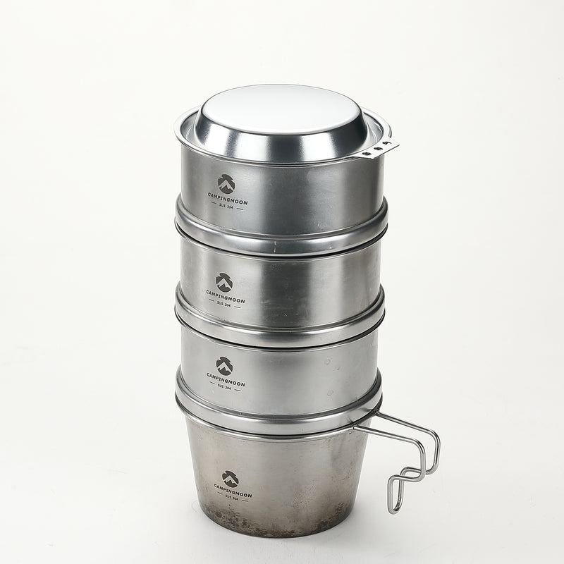 Laden Sie das Bild in Galerie -Viewer, S-SD Stainless Steel Deep Sherpa Bowl Lid
