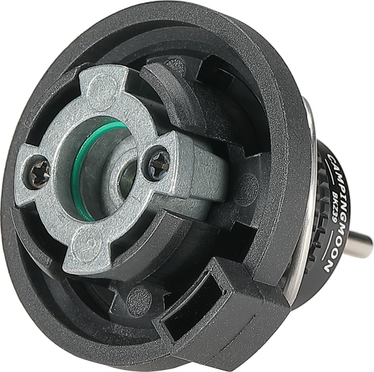 Butane Refill Adapter with Foldable Loop and Guard Ring