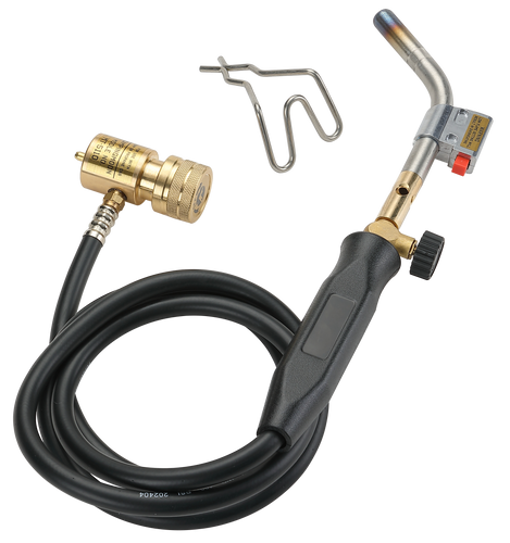 MT-5110-2024NEW Propane Torch with 4.6Ft Hose & Hook, Flame Adjustable CGA600 Interface