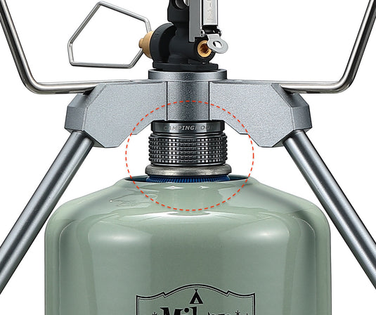 Z01+Z03 CAMPINGMOON Smart Backpacking Stove Stand with Upper Support Trivet Z01 (High stand with spacer adapter