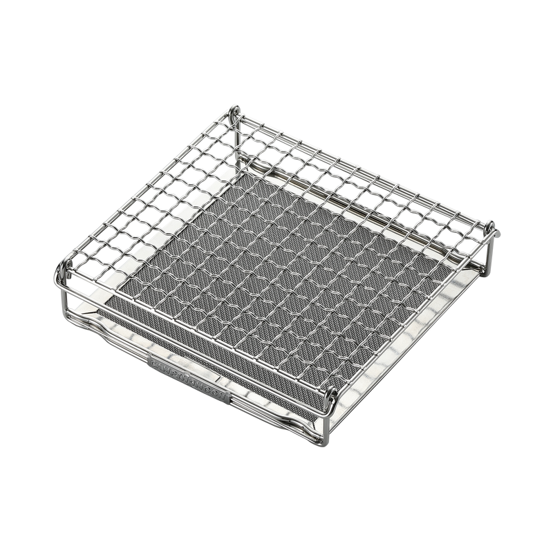 Load image into Gallery viewer, US-1615 Stainless Steel Camping Toaster, Gas Stove Bread Toaster with Mesh Fork
