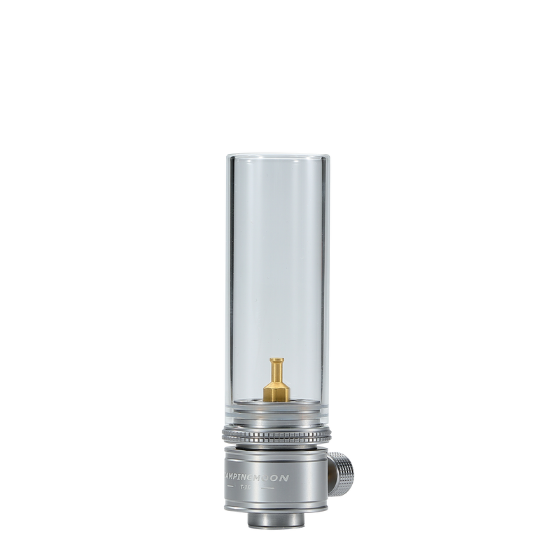 Load image into Gallery viewer, T-1D Camping Gas Lantern, Aluminium Glass Gas Candle
