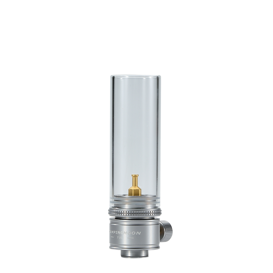T-1D Camping Gas Lantern, Aluminium Glass Gas Candle
