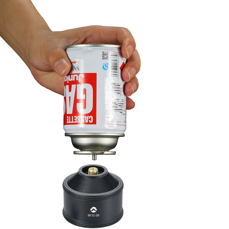 Load image into Gallery viewer, BKTC-28 35g Empty Refillable Canister for Backpacking Camping EN417 Lindal Valve
