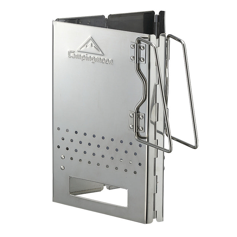 Load image into Gallery viewer, MT-17 Charcoal Chimney Starter, Collapsible Foldable Grill Chimney, Stainless Steel
