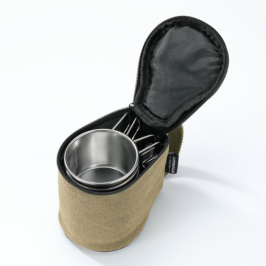S-180-2P 304 Stainless Steel Small Coffee Mug, 160ml,  2Pcs,
