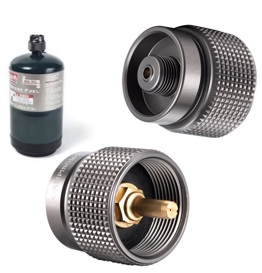 Z22 Propane to Butane Adapter, 16oz/1Lb Canister to EN417 Lindal Valve