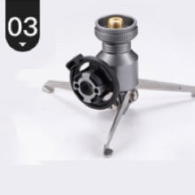 Z23-CB Stand Type Convert Adapter for Butane Gas Fuel Canister, EN417 Lindal Valve Canister