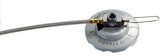Z21-25 9.8-inch Multi-function Gas Hose for EN417 Lindal Valve Screw-on Type Canister and Device