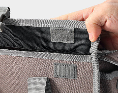 B-150C 13.8-inch Bottom Waterproof Outdoor Camping Tent Stakes Hammer Multi-Container Storage Bag