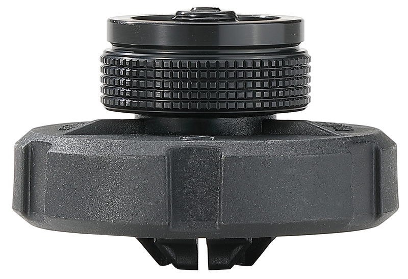 Load image into Gallery viewer, BKZ07 Camp Valve Cartridge Adapter for Easy-Click Bayonet Lock to EN417 Valve 7/16 Inch Screw Thread Connection Black
