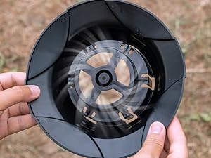 Drainage & Cooling Vent Design
Hollow base drains rain & condensation to prevent rust. Enhances airflow for faster heat dissipation and reduces pressure on the canister near stoves.