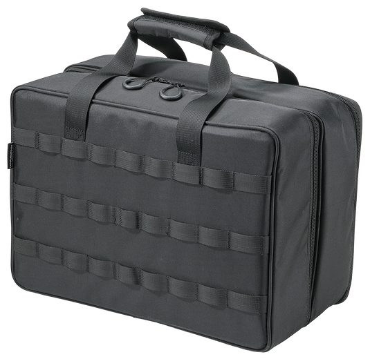 BK-46 Storage Bag Double-layer for Camping Stove IGT Tabletop Flat Burner Carry Case Black