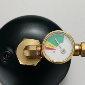 Load image into Gallery viewer, PZ-104 QCC1 Propane Refill Elbow Adapter, with Gauge &amp; Valve, 1LB to 40LB tank
